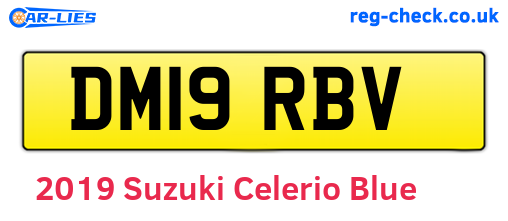 Blue 2019 Suzuki Celerio (DM19RBV)
