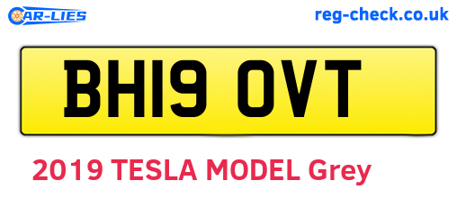 BH19OVT are the vehicle registration plates.