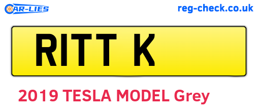 R1TTK are the vehicle registration plates.