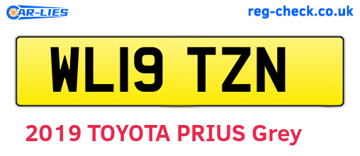 WL19TZN are the vehicle registration plates.