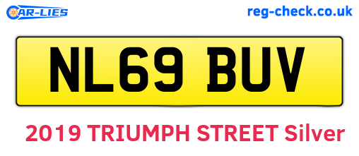 NL69BUV are the vehicle registration plates.