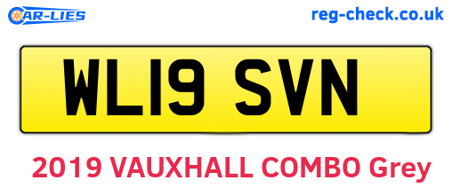 WL19SVN are the vehicle registration plates.