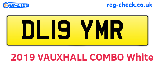DL19YMR are the vehicle registration plates.