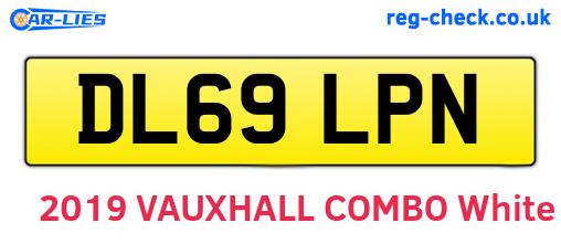 DL69LPN are the vehicle registration plates.