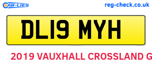 DL19MYH are the vehicle registration plates.