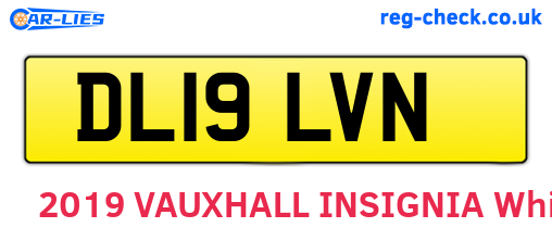 DL19LVN are the vehicle registration plates.