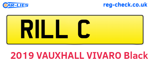 R1LLC are the vehicle registration plates.