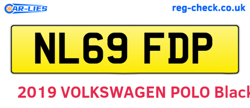 NL69FDP are the vehicle registration plates.