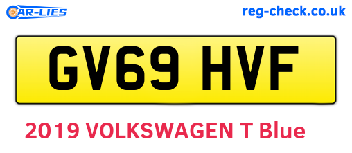 GV69HVF are the vehicle registration plates.