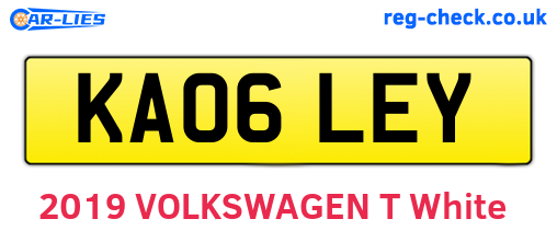 KA06LEY are the vehicle registration plates.