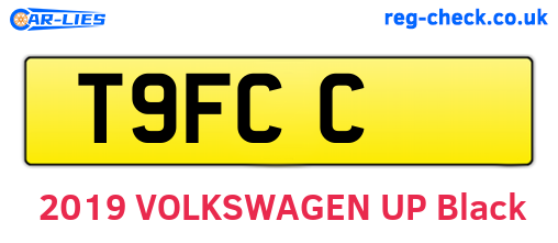 T9FCC are the vehicle registration plates.