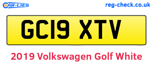 White 2019 Volkswagen Golf (GC19XTV)