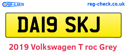 Grey 2019 Volkswagen T-roc (DA19SKJ)