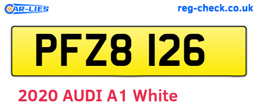 PFZ8126 are the vehicle registration plates.