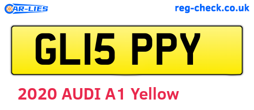 GL15PPY are the vehicle registration plates.