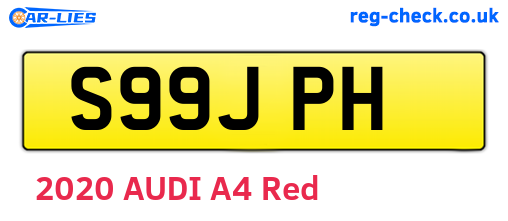 S99JPH are the vehicle registration plates.