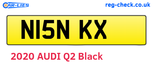 N15NKX are the vehicle registration plates.