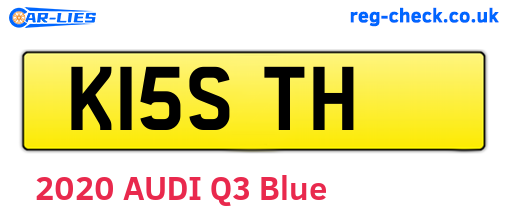 K15STH are the vehicle registration plates.