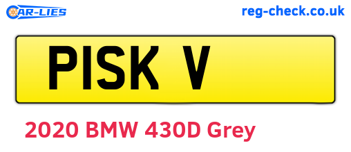 P1SKV are the vehicle registration plates.