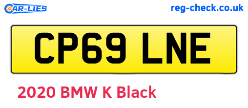 CP69LNE are the vehicle registration plates.