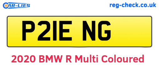 P21ENG are the vehicle registration plates.