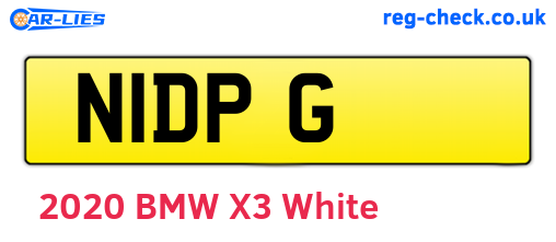 N1DPG are the vehicle registration plates.