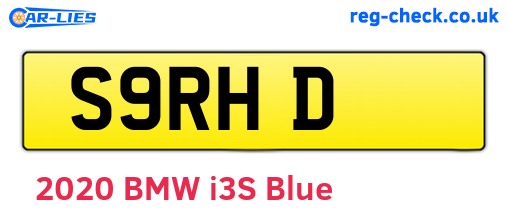 S9RHD are the vehicle registration plates.