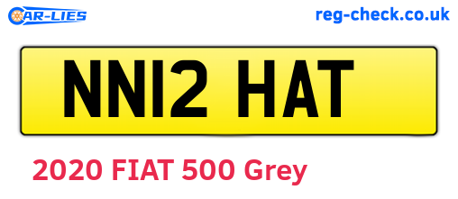 NN12HAT are the vehicle registration plates.