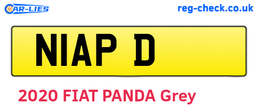 N1APD are the vehicle registration plates.