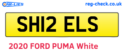 SH12ELS are the vehicle registration plates.