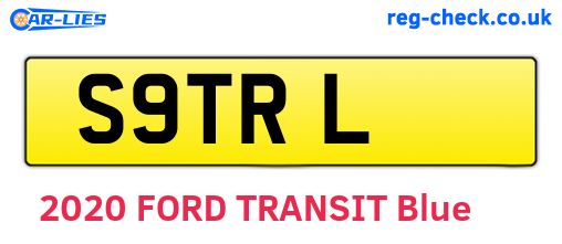 S9TRL are the vehicle registration plates.