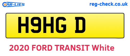 H9HGD are the vehicle registration plates.
