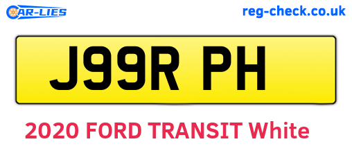 J99RPH are the vehicle registration plates.