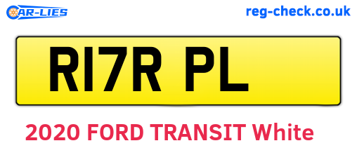 R17RPL are the vehicle registration plates.