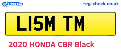 L15MTM are the vehicle registration plates.