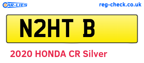 N2HTB are the vehicle registration plates.