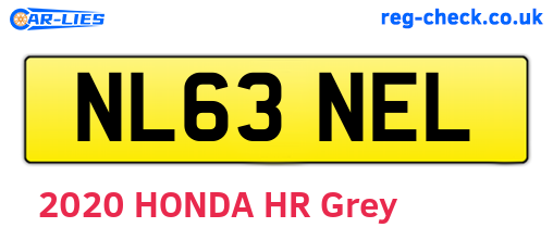 NL63NEL are the vehicle registration plates.