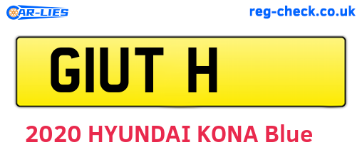G1UTH are the vehicle registration plates.