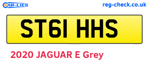 ST61HHS are the vehicle registration plates.