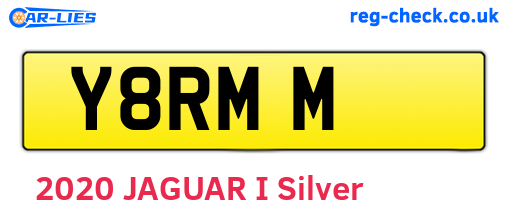 Y8RMM are the vehicle registration plates.