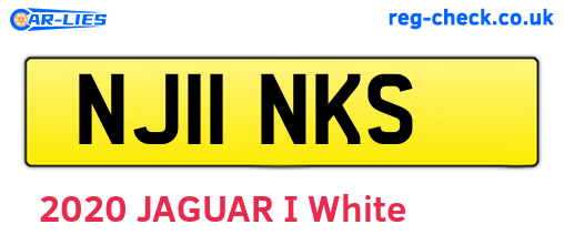 NJ11NKS are the vehicle registration plates.