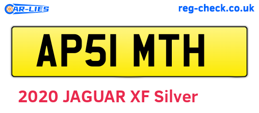 AP51MTH are the vehicle registration plates.