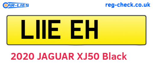 L11EEH are the vehicle registration plates.