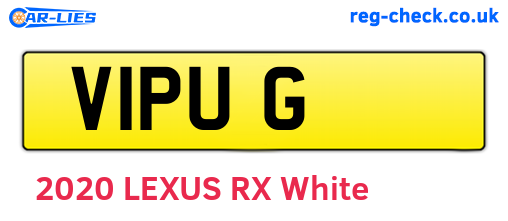 V1PUG are the vehicle registration plates.