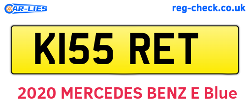 K155RET are the vehicle registration plates.