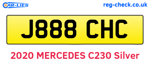 J888CHC are the vehicle registration plates.