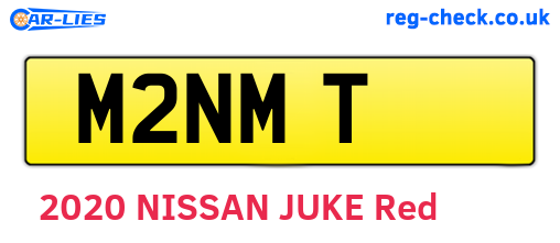 M2NMT are the vehicle registration plates.