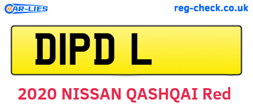 D1PDL are the vehicle registration plates.