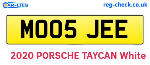 MO05JEE are the vehicle registration plates.