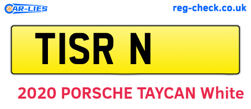 T1SRN are the vehicle registration plates.
